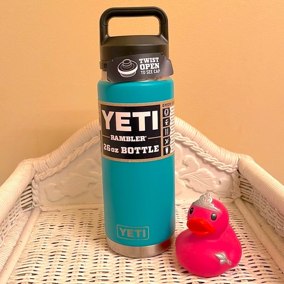 Yeti Dining New Yeti Rambler Bottle 26oz Aquifer Blue Discontinued